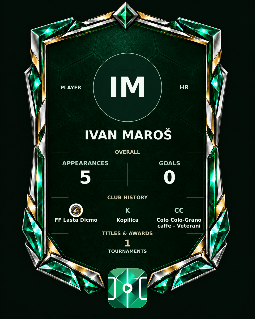 Ivan Maroš's PLAYGRND profile graphic