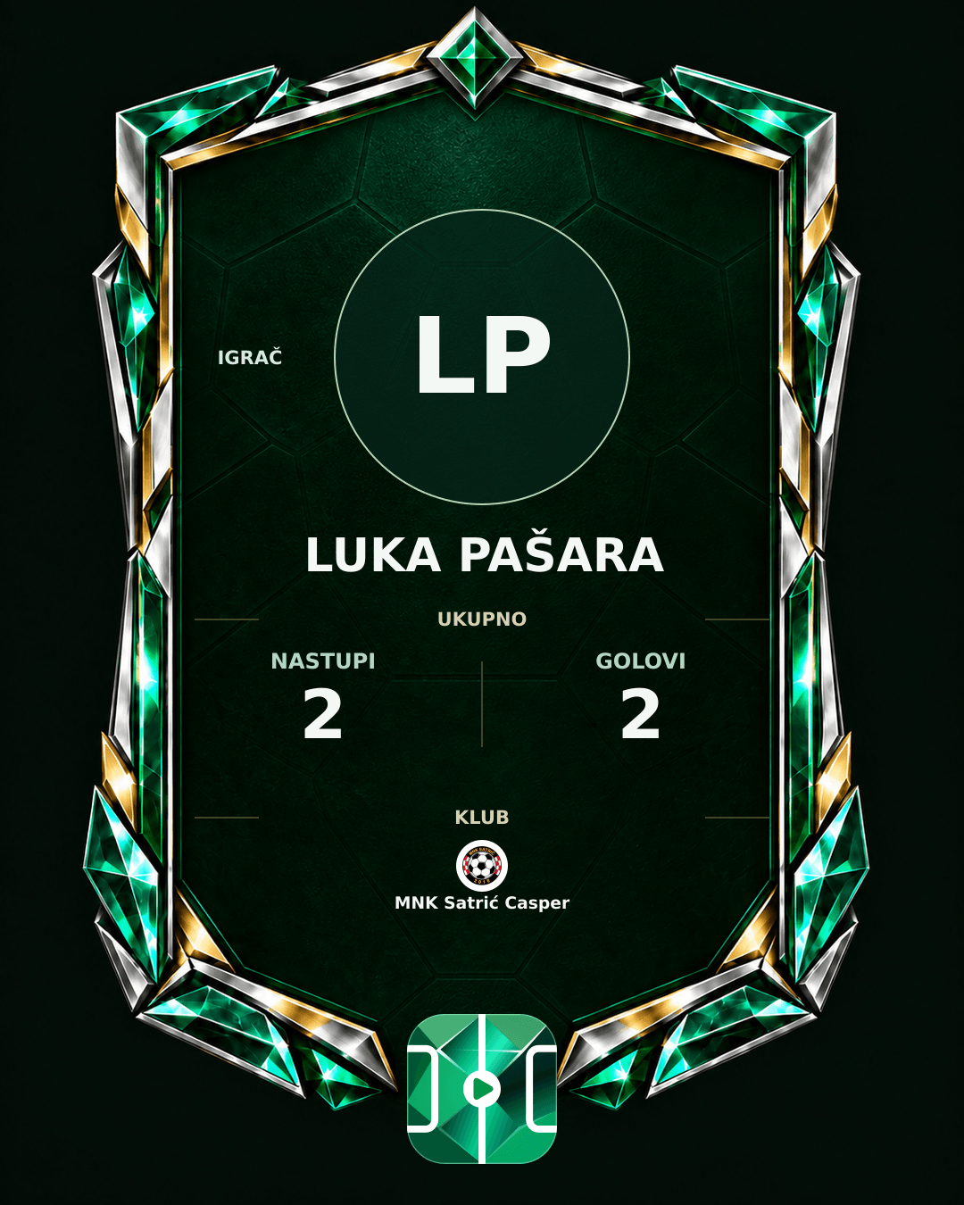 PLAYGRND grafika profila Luka Pašara